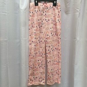 Girl’s EDDIE BAUER Pink Elastic Waist Pajama Pants Size S(7/8)